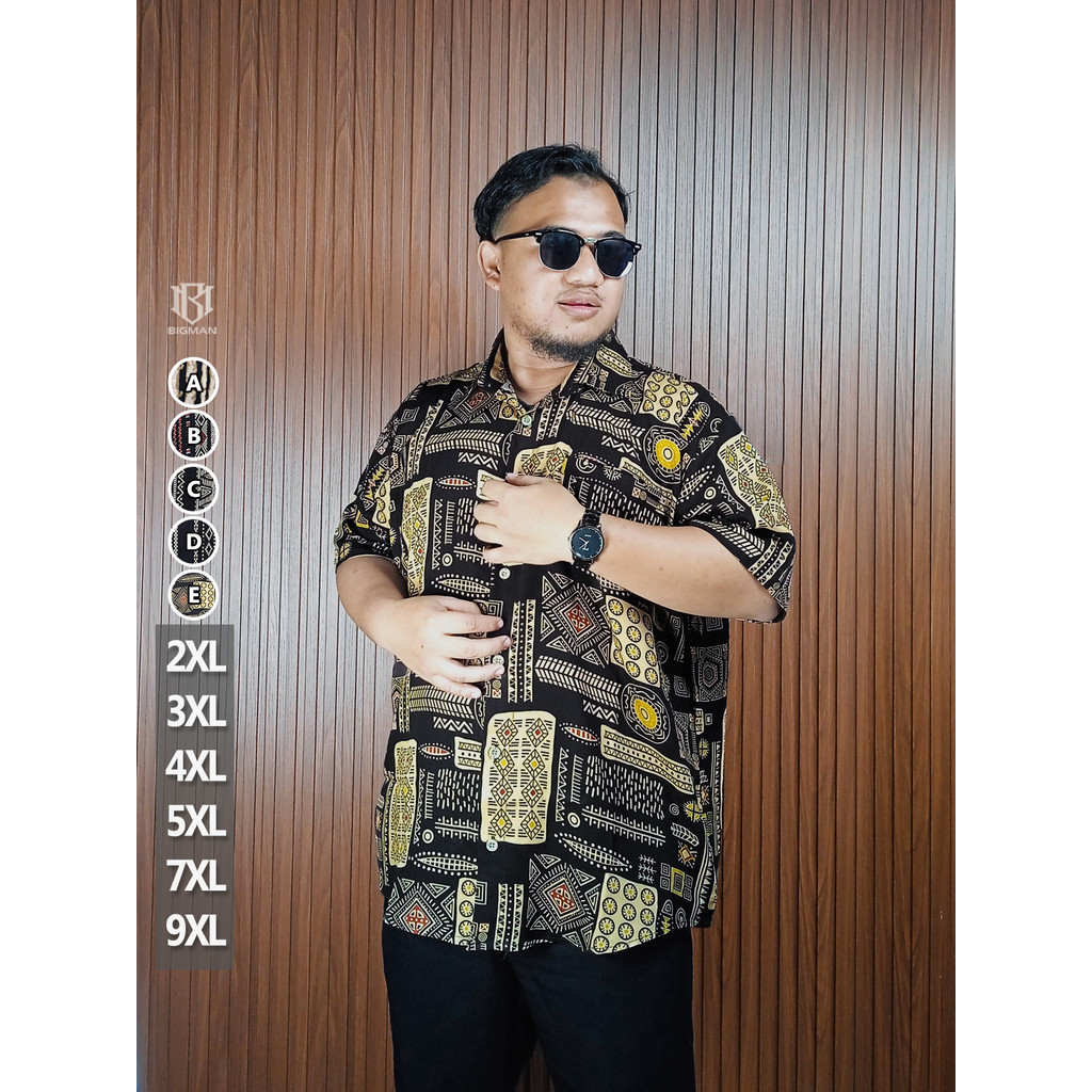Terbaru Kemeja Hawai Motif Kemeja Jumbo Pria Motif Abstark