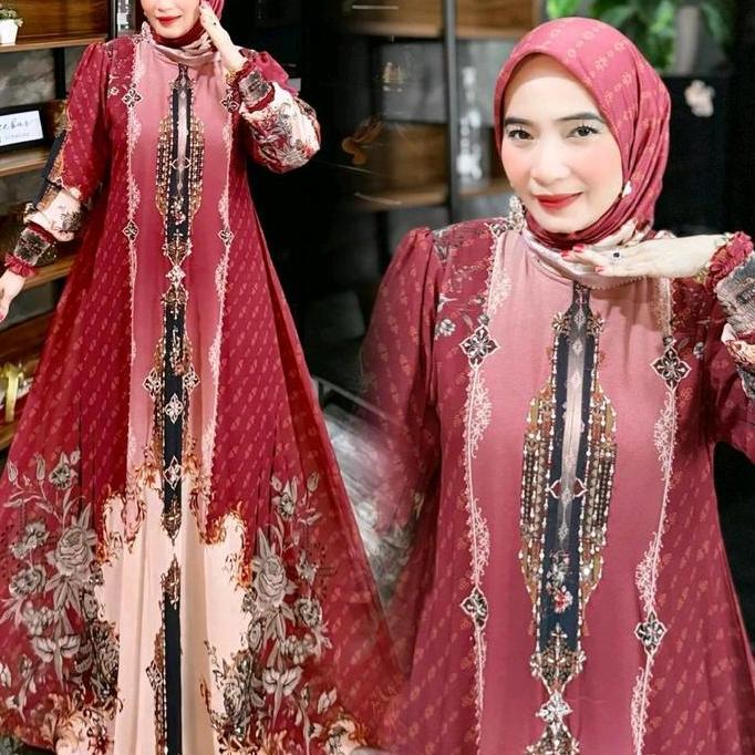 Sale Gamis Mufidah Series Set Scraft Mariani