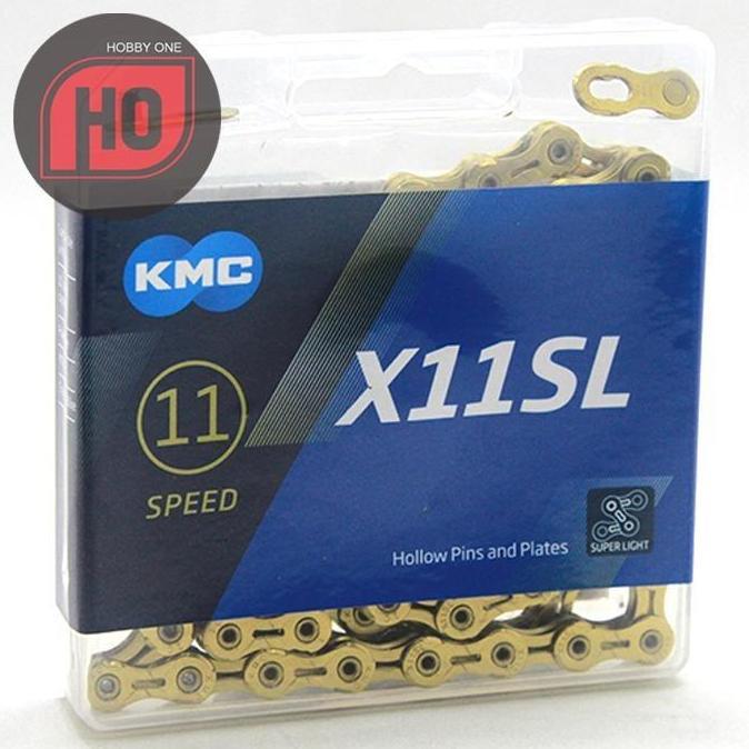Promo KMC X11SL / X 11 SL - GOLD - Rantai 11 Speed Diskon