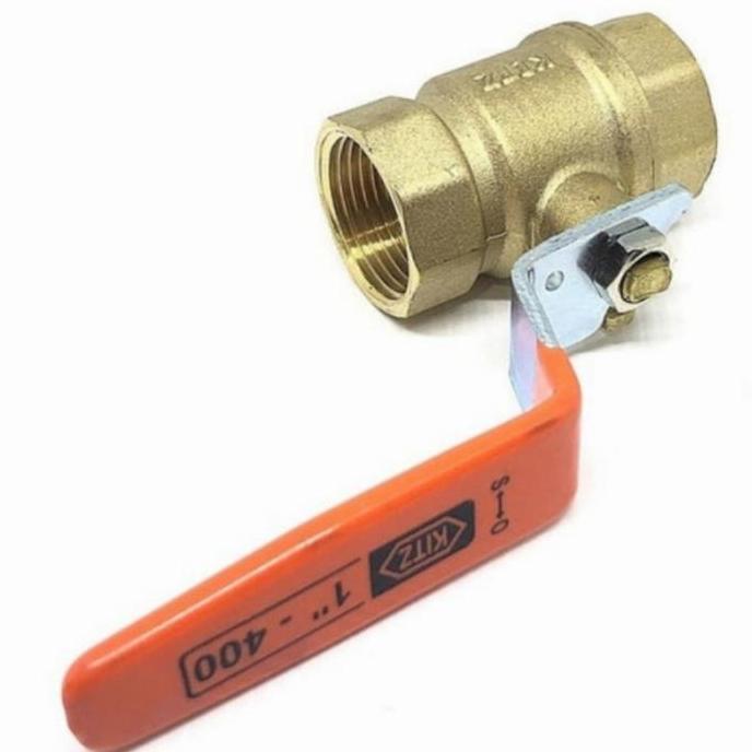 ,,,,,,,] Ball Valve Kuningan Kitz 1 inch KITZ KUNINGAN
