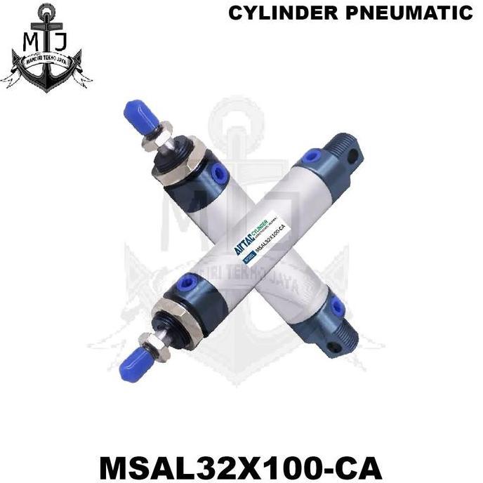 CYLINDER PNEUMATIC SINGLE ACTING MSAL 32X100