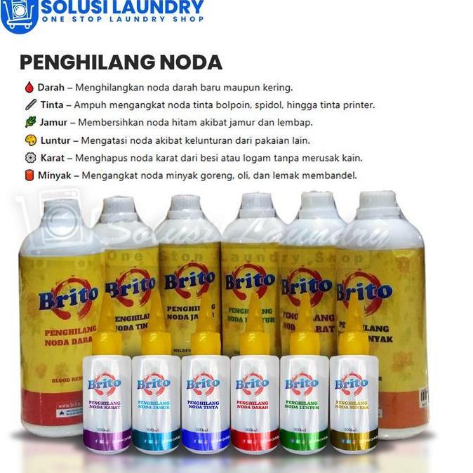 ] Penghilang Noda BRITO 1 Liter Anti Noda Brito 1 Liter