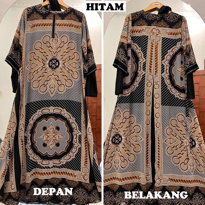 Sale Helin Gamis Set Hijab Segi 4 Premium