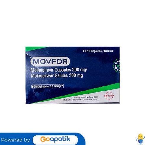 MOVFOR 200 MG BOX 40 KAPSUL ORIGINAL DAN TERPERCAYA