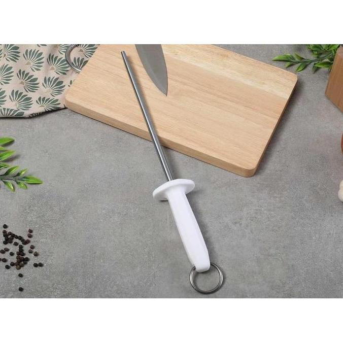 Lengkap- Besi Pengasah Sharpening Steel Tramontina 30Cm Halus