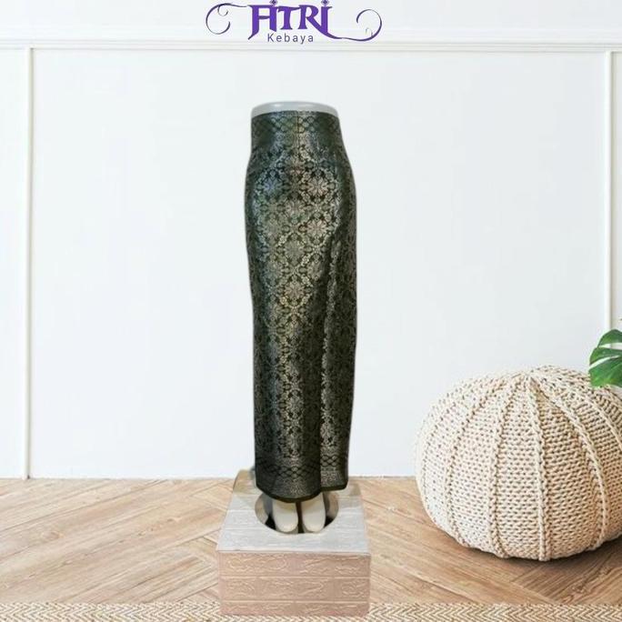 DY62 - Rok Songket Span Songket Palembang Rok Songket Kebaya Wanita Modern Rok Songket Lilit Dewasa 