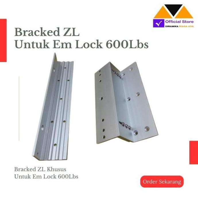 Bracket ZL Electro Magnetic Lock 600 Lbs Bracket EM Lock 600 Lbs