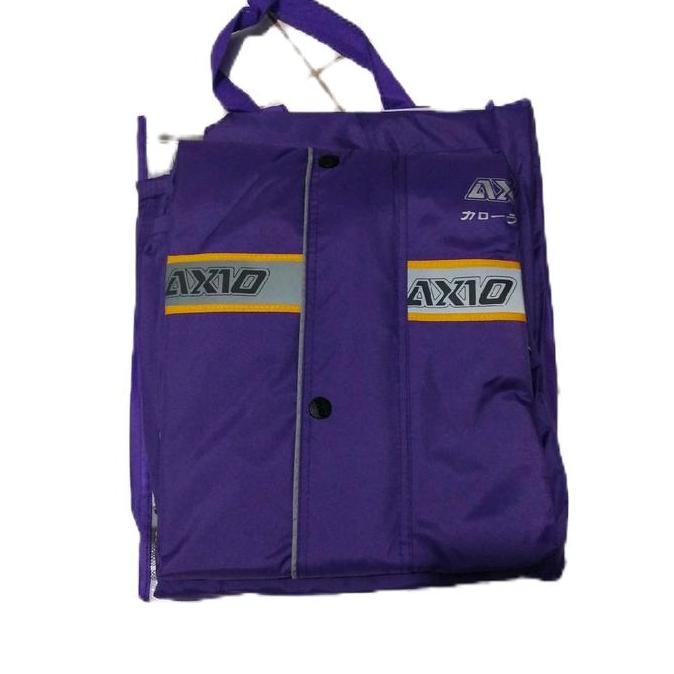 jas hujan axio 882 silver series ungu dan hijau army original limited editionon