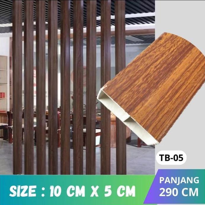 Wpc holo / wpc balok / wpc kotak anti air dan rayap Partisi 290x100x50