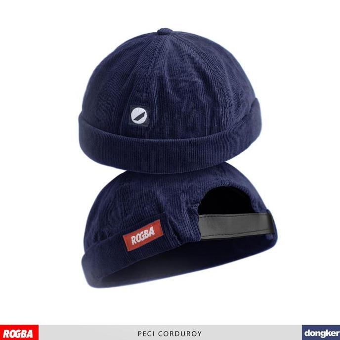 Ready PECI CAP CORDUROY ROGBA / ROSAL HAT / MIKI HAT / PECI MUSLIM
