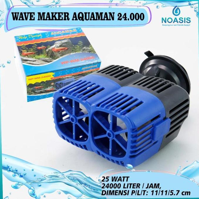 Fishtoday- Wave Maker Aquarium Recent Aa Wm 24000 Pembuat Gelombang