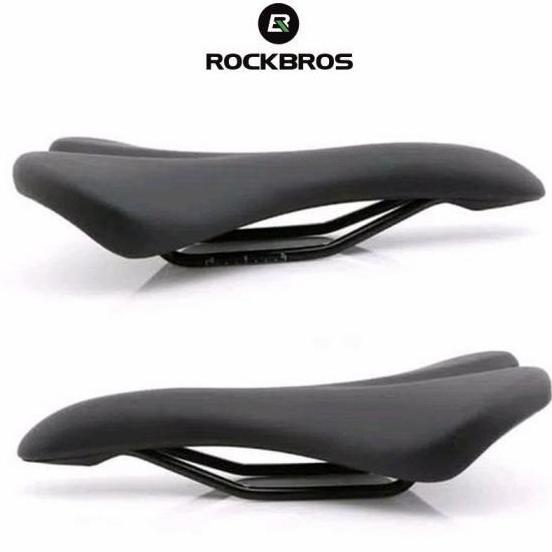 SADEL SEPEDA ROCKBROS 1020C MTB ROADBIKE LIPAT SELI HITAM COKLAT WHY