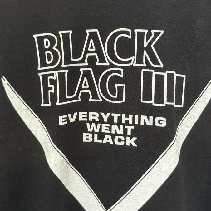 BLACK FLAG - EVERYTHING WENT BLACK TSHIRT (BLACK)