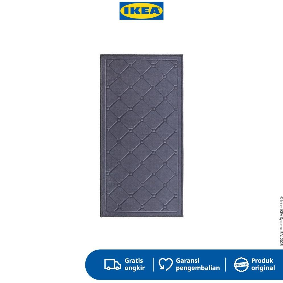 IKEA SHUFU Keset Multifungsi Kotak Abu 45x90cm