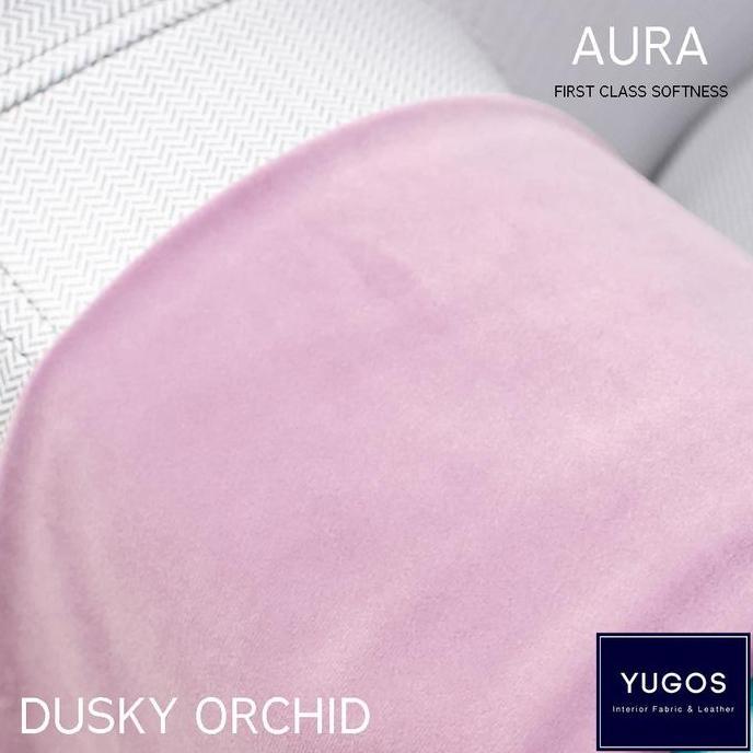 Instan- Aura Kain Sofa Kursi Velvet Baldu Lembut