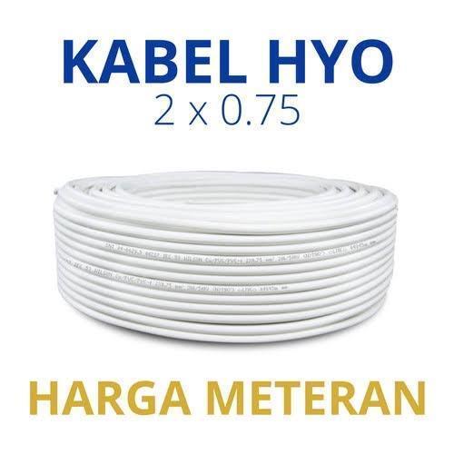 Kabel Serabut 2X0.75 Putih/Nymhy 2X0.75 Putih Murah