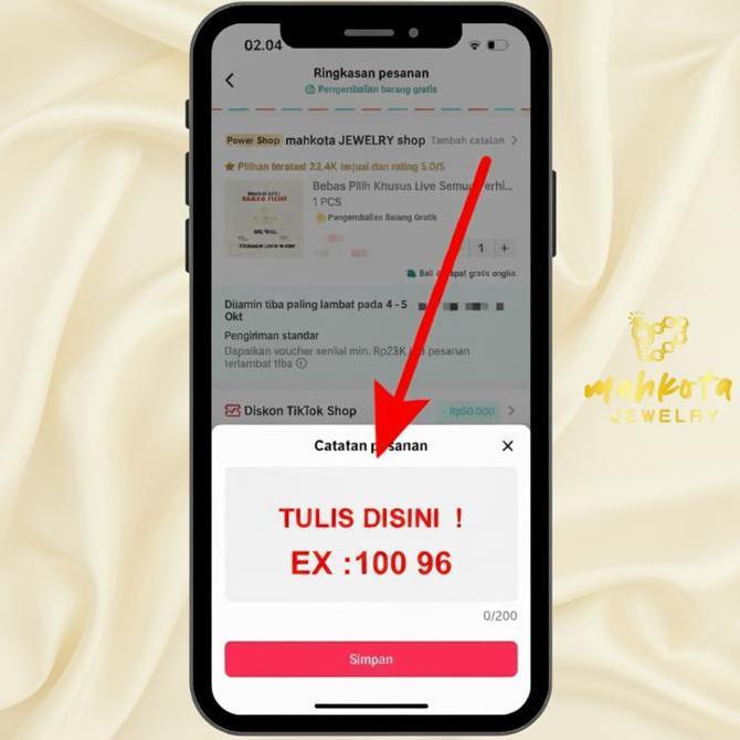 Acckita- Bebas Pilih Khusus Live Semua Perhiasan Titanium Anti Alergi, Anti Karat, Anti Luntur ( Kal