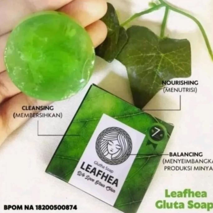 Sabun Muka Leafhea Isi 16 Pcs untuk Mencerahkan Wajah dan Mengencangkan Payudara - Gatal, Hitam