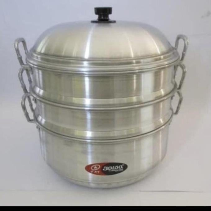 siap kirim] Klakat Langseng Steamer Kukus Kue Aluminium 33 Cm Maspion