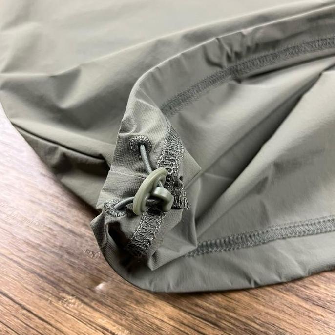 Baju Boxy Columbia Male John Dash Woven Crew Shirt BSize Olive