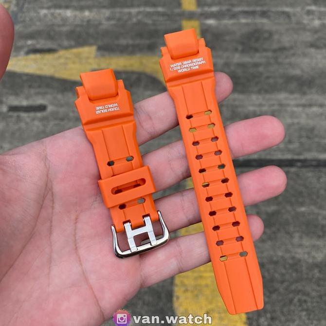 Strap Casio Gshock Ga 1000 /Ga1000 Orange Am After Market Best Seller
