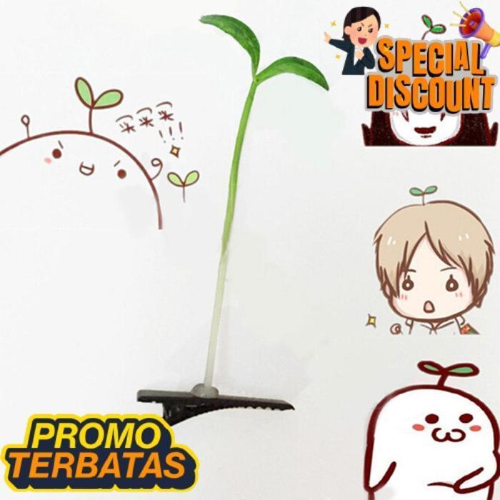 Cuci Gudang Hpda Hairpin Sepucuk Daun Tunas Tauge Sporut Hick Jepit Rambut Cosplay Dr-02