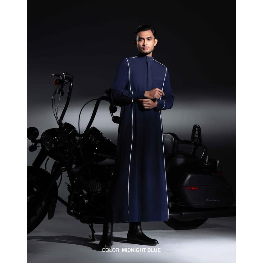 Thobe Studios Line Series Thoub X Bysofni Jubah Pria Premium Slimfit Uv Protection Bahan Nabeen Mate