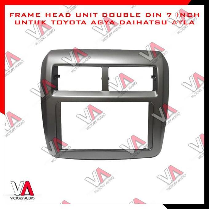 Frame Oem Agya/Ayla Head Unit Doubledin Mobil Asli
