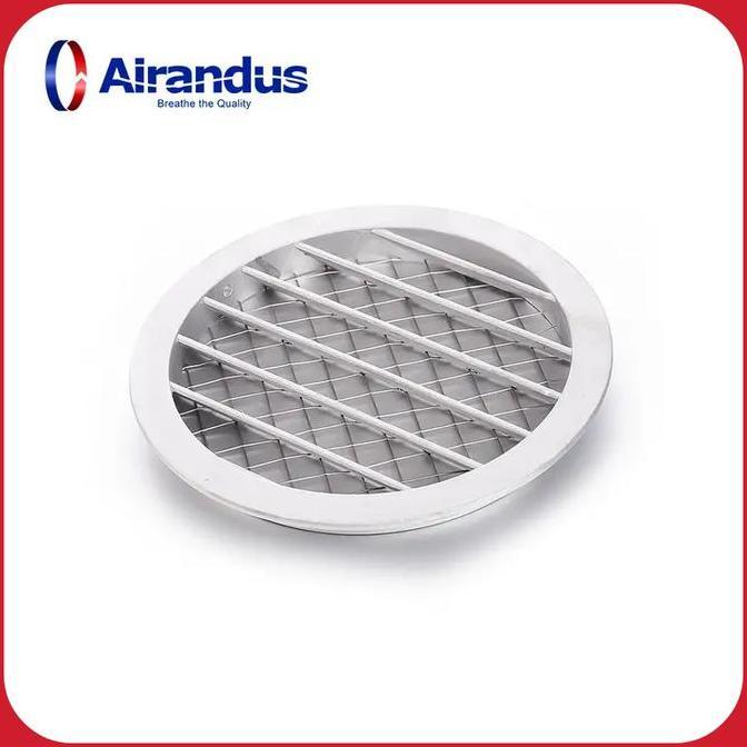 Wall Air Vent 4 Inch Grille Cover Fleksibel Ducting Ventilasi Udara Untuk Rumah MInimalis Modern Pen