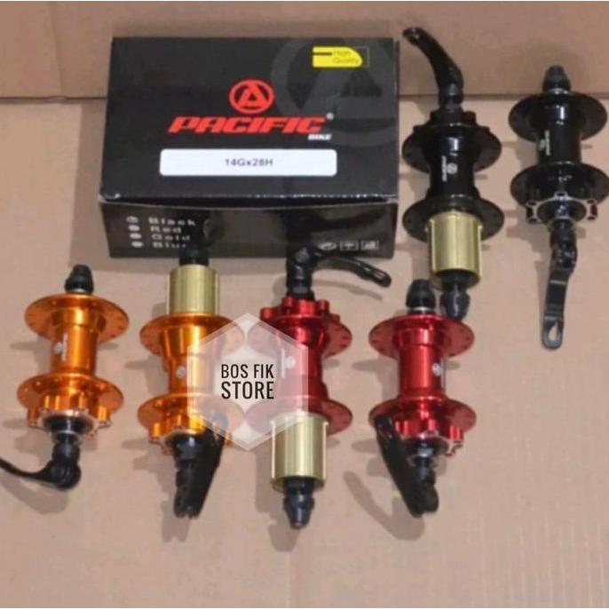 Hub Freehub Pacific 28 Hole Jangkrik Discbrake 6 Bolt