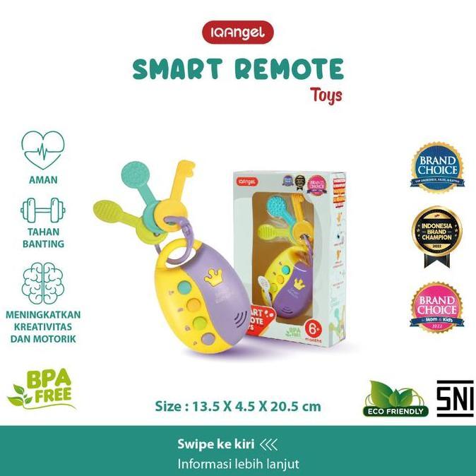 IQAngel Smart Remote Toys /Mainan Anak Remote Control Mobil / Mainan Kunci Mobil / Mainan Bayi Baby 