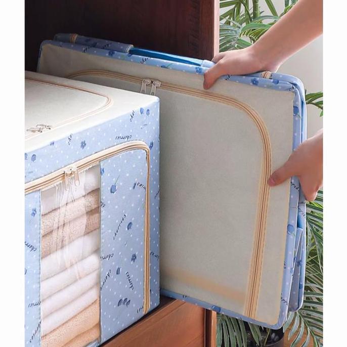 Multifungsi storage box 66L 100L 150L organizer serbaguna kotak penyimpanan besar box penyimpanan se