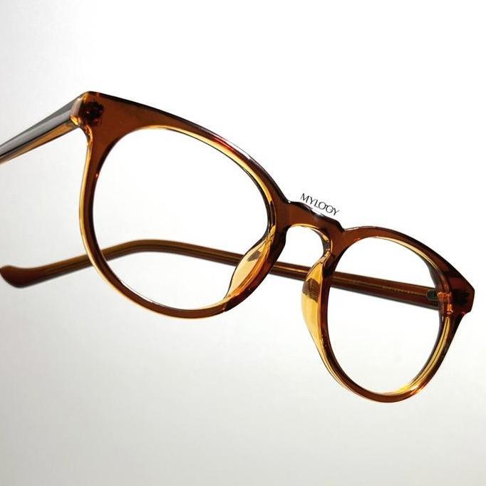 MYLOGY - LINGGA glasses Frame Kacamata Bulat (kacamata_mylogy)