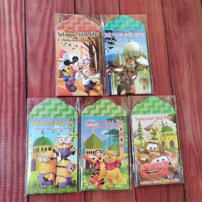 '+'+'+'+] Amplop Lebaran Motif Kartun Kecil