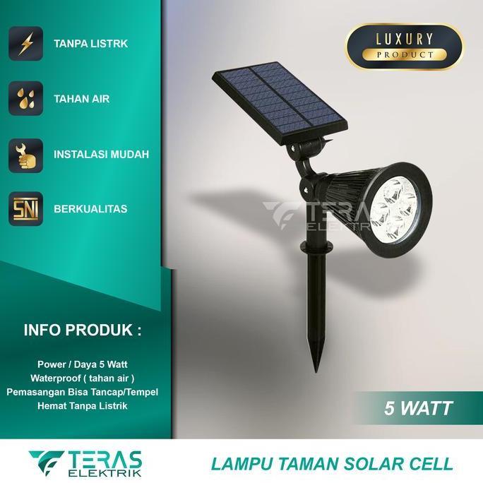 Limited, Lampu Sorot Taman Solar Cell Tenaga Surya Lampu Sorot Outdoor Solar
