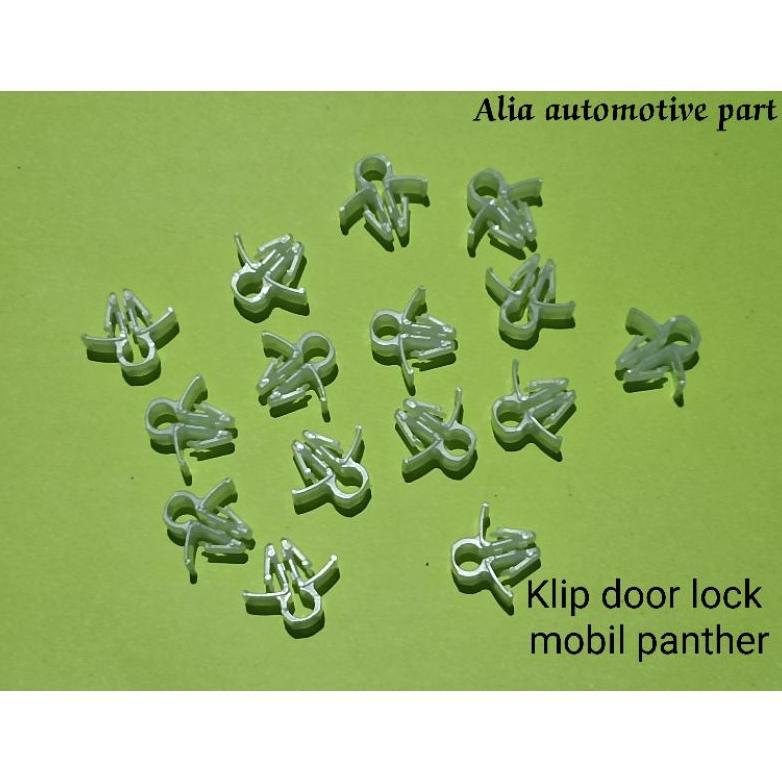 Kualitas terbaik] Klip Door Lock Mobil Isuzu Panther Warna Putih