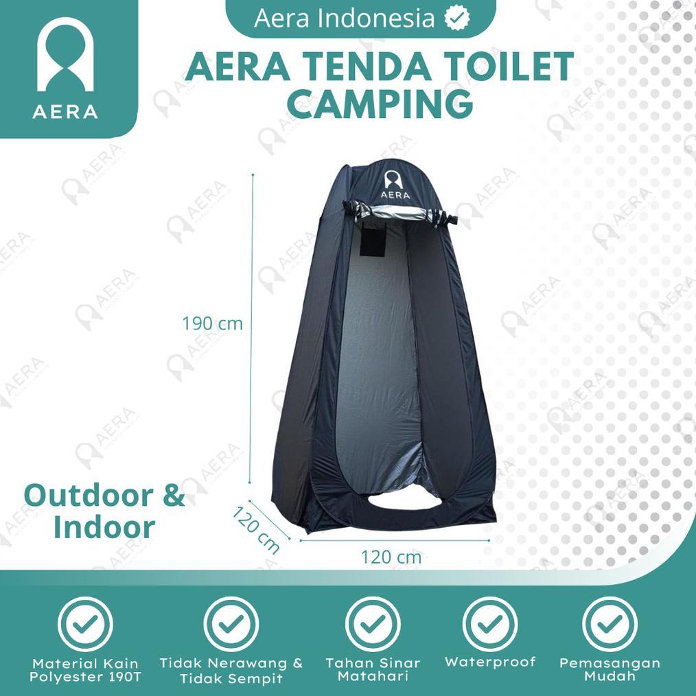 Tenda Toilet Portable Automatic Open AERA | Tenda Toilet Camping Lipat | Tenda Toilet Otomatis | Ten