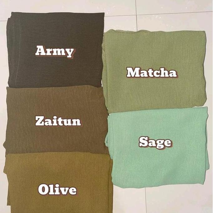 Thegirlrelig- Neswa Paket 3 Pcs Xxl Bergo Crinkle Airflow Premium Jumbo Khimar Syari Daily Hijab Ker