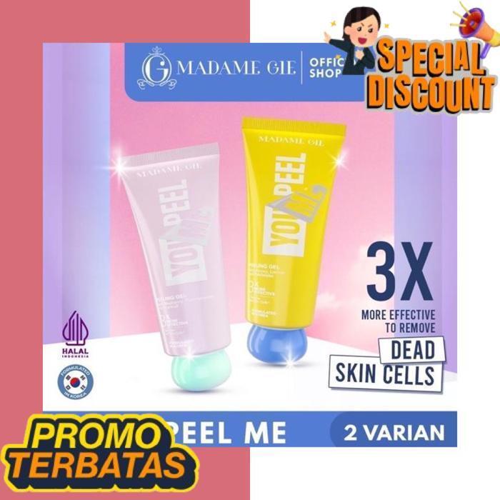 Offer Discount Madame Gie You Peel Me Peeling Gel By Madame Gie Exfoliating Gel Exfo Gel Scrub Wajah