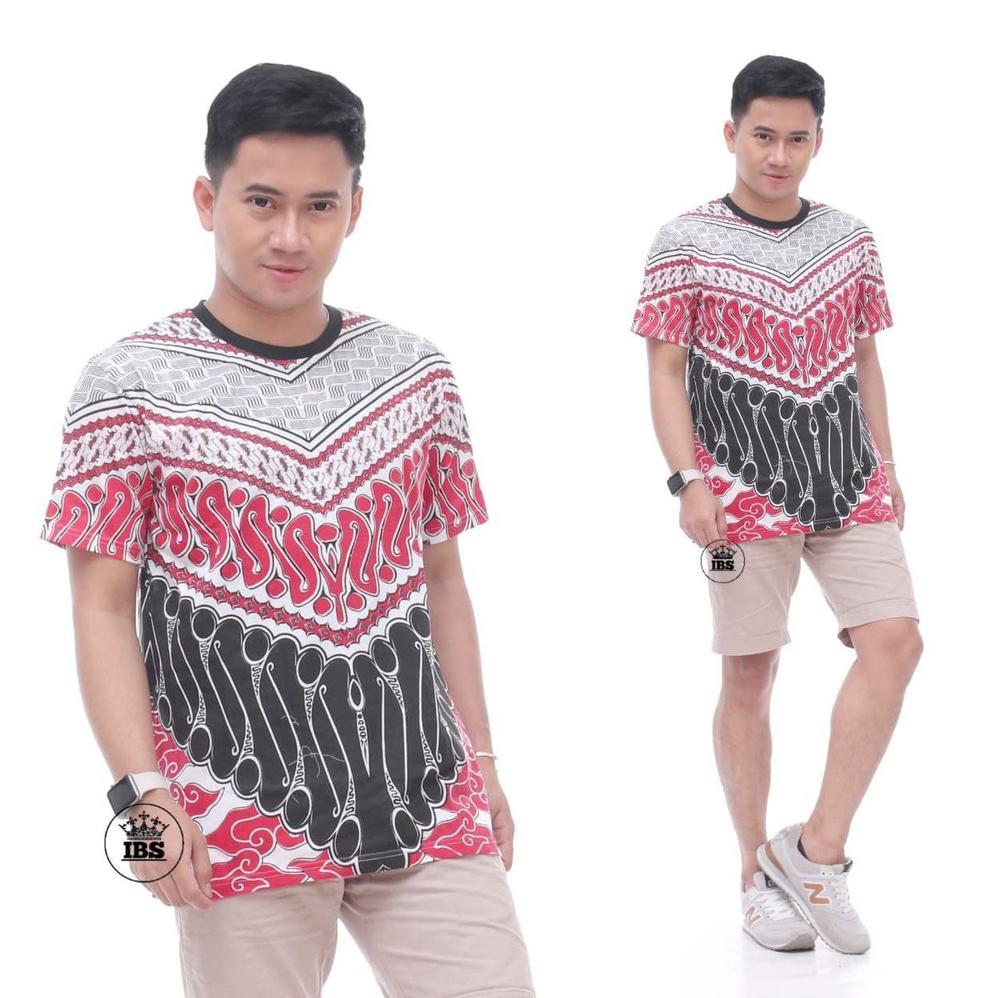 Bergaransi Kaos Batik Etnik / Kaos Oblong Wanita / Kaos Etnik Pria / Baju Etnik Wanita / Baju Etnik 