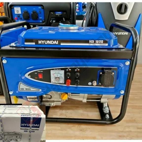 Promo HYUNDAI HDI 1800 Genset Bensin 1000 Watt - Generator Set COD