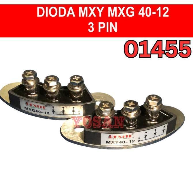 Promo DIODA DIODE MXG MXY 40-15 40-12 40A 3 PIN 1500V COD