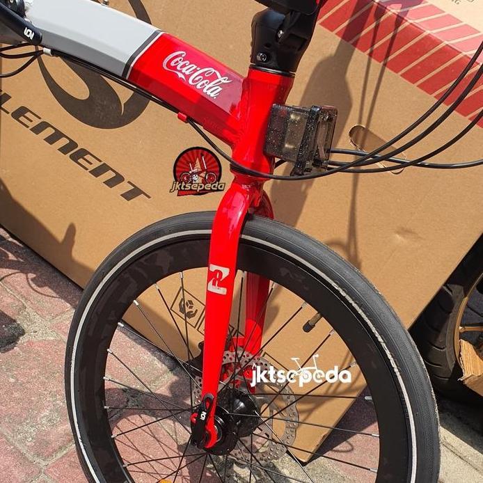Sepeda Lipat Element Ecosmo Z8 Coca Cola