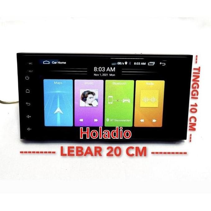 VIRALL ANDROID DHD 7001 / 7" UNTUK MOBIL TOYOTA ( TANPA KUPING ) RAM 2/32GB //