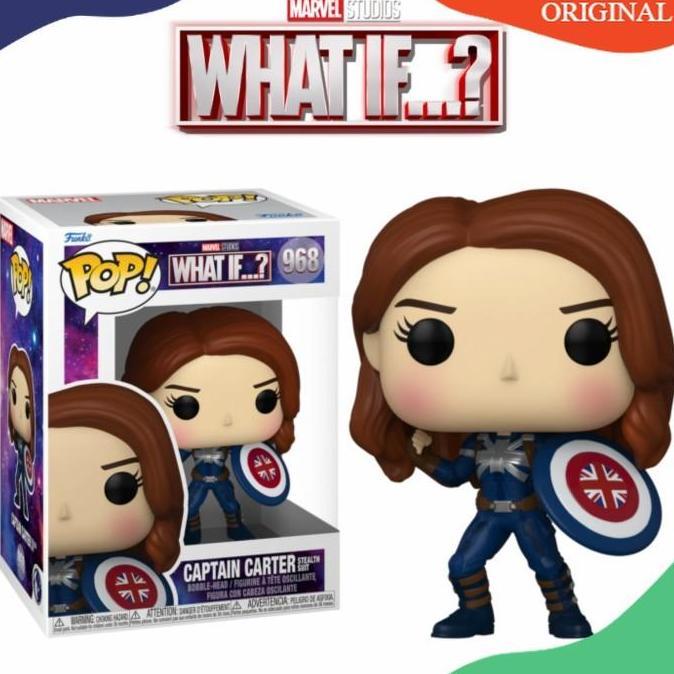 Jual Funko Marvel What If...? - Captain Carter Stealth Suit #968