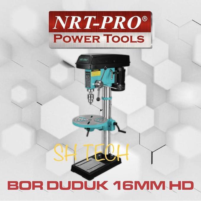 Promo MESIN BOR DUDUK NRT PRO 16 MM BENCH DRILL 16MM HARGA TERMURAH Diskon