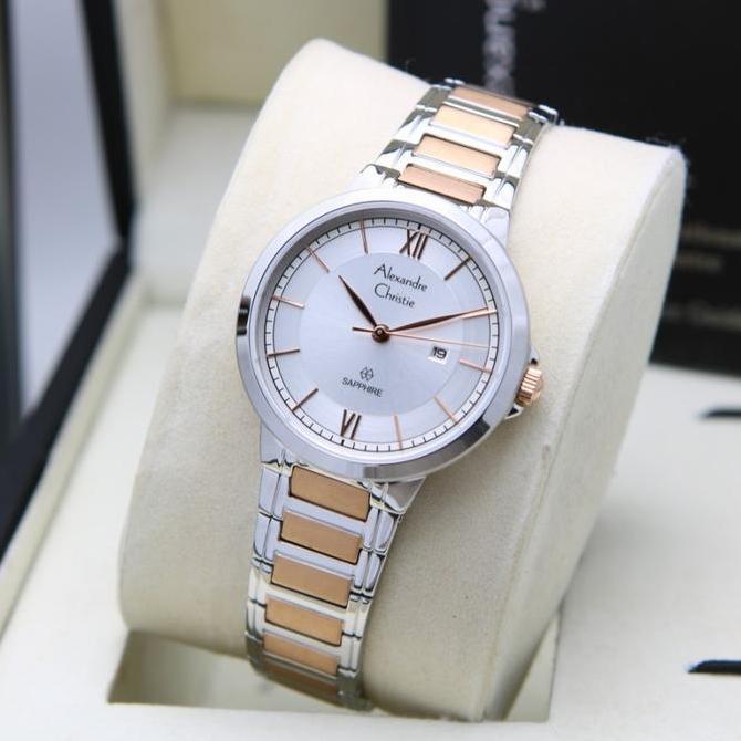 ORIGINAL ALEXANDRE CHRISTIE AC8537 AC 8537 SAPPHIRE GLASS JAM WANITA