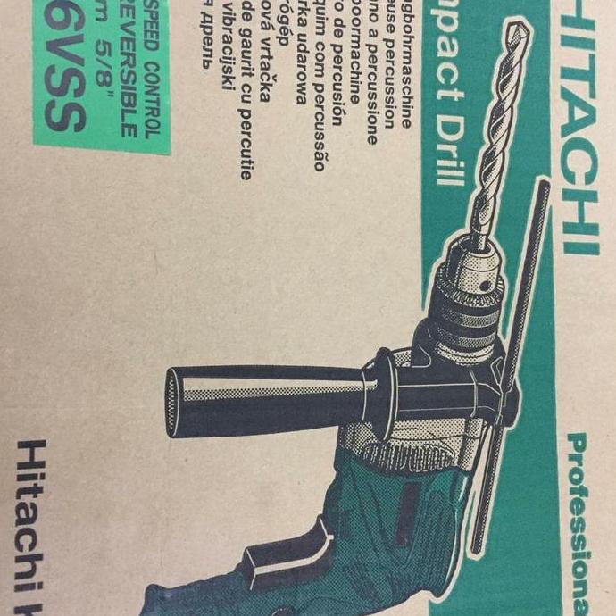 Promo Mesin Bor beton dan besi HITACHI DV 16 VSS 16mm Diskon