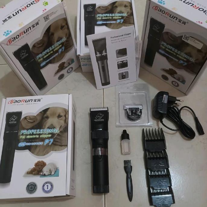 Murah Cod Mesin Cukur Domba Baorun P7 + Mata Pisau Cadangan Original