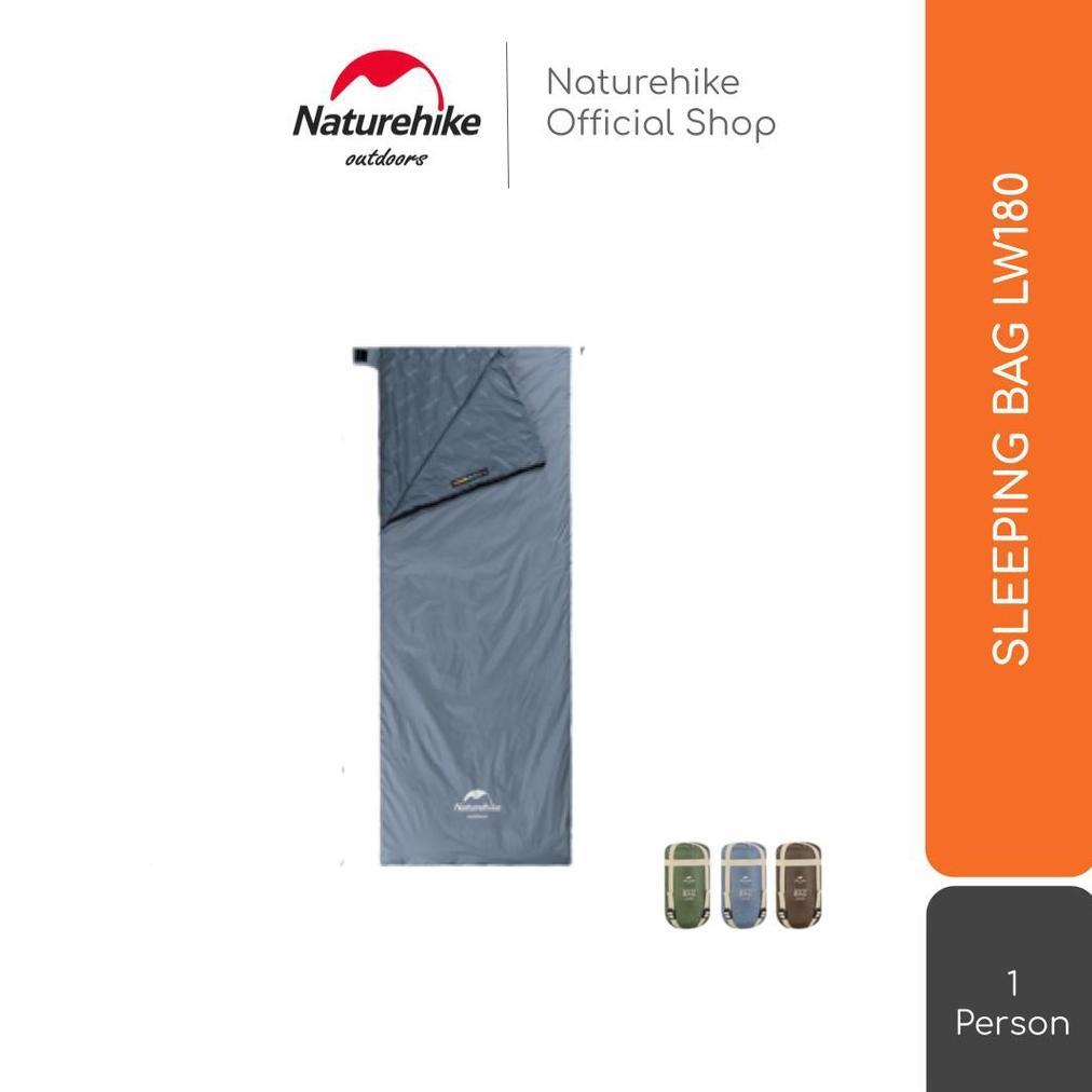 SLEEPING BAG LW180 NATUREHIKE NH21MSD09/NH21MSD04